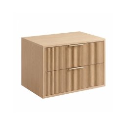 REA-M0408 - Dulap de baie suspendat pentru lavoar MONO 60x47 cm bej