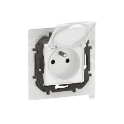 Legrand - Priză de exterior pentru locuință fără ramă NILOE 250V IP44 albă