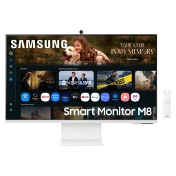 Produs Resigilat Monitor Samsung 32" LS32FM801UUXDU, Diagonal (inch): 32, Diagonal (cm): 81, Aspect ratio: 16:9, Panel: VA, Resolution: 3840x2160, Refresh Rate: 60Hz, Response time GtG: 4ms, Brightness (max): 400 cd/mÂ², Contrast (static) : 3000:1, Viewin