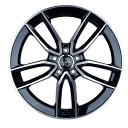 Janta Aliaj Keskin KT21 Black Front Polish 7.5x17 5x108 ET45