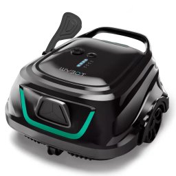 Robot de Curatat Piscina Wybot A1 fara Fir Acumulator 2600mAh Autonomie pana la 2 Ore Putere 33W IPX8 Negru