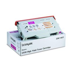 CARTUS TONER MAGENTA 20K1401 6,6K ORIGINAL LEXMARK OPTRA C510