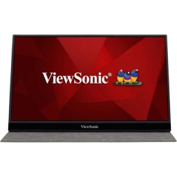 Monitor LED ViewSonic TD1655 15.6 inch, Full HD, 6.5 ms, Negru-Gri