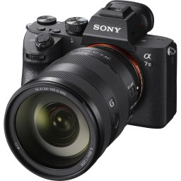 Aparat foto Mirrorless Sony Alpha A7III, 24.2 MP, Full-Frame, E-Mount, 4K HDR, 4D Focus, Wi-Fi, NFC, ISO 100-51200, Negru + Obiectiv SEL24105G 24-105 mm, Negru