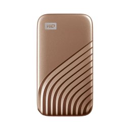SSD Extern WD My Passport™ 1TB, USB 3.2 Gen2 Type-C/A, NVMe, Auriu