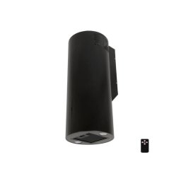 Hota tubulara, Maan, 31 cm, Otel, 300 m3/h, LED 2 x 3W, Negru