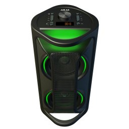 Boxa Portabila Akai Party Speaker 200, 40W, Radio, USB, micro-SD, Negru