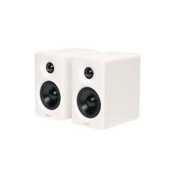 Boxe EDIFIER 2.0, RMS: 66W (2 x 15W + 2 x 18W), bluetooth v5.3, touch panel, AUX/USB-C, 220V alimentare, alb