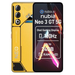 Telefon mobil ZTE nubia NEO 3GT, Dual SIM, 12GB, 256GB, 5G, Yellow