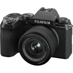 Aparat foto Mirrorless Fujifilm X-S20, 26.1MP + Obiectiv XC 15-45mm, Negru