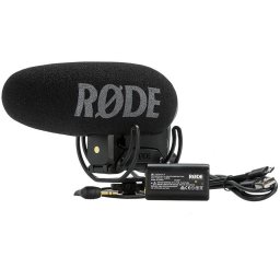 Microfon pentru camera video digitala Rode VideoMic Pro+, Negru