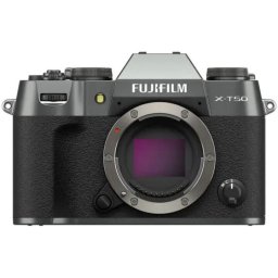Camera Foto Mirrorless Fujifilm X-T50, Body, Rezolutie senzor 40.2 MP, Argintiu/Negru
