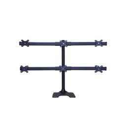 Suport monitor Neomounts FPMA-D700DD6, pentru 6 monitoare, ecran 10-27 inch, greutate maxima 8 kg/monitor, Negru