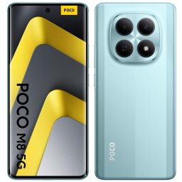 Telefon mobil Poco M8, 5G, 8GB RAM, 256GB, Dual SIM, Qualcomm Snapdragon 6 Gen 3, Verde