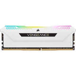 Memorie Corsair Vengeance PRO SL, DDR4, 8GB, 3200MHz, CL16, RGB, Bulk, Alb