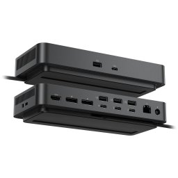 Statie de andocare Dell Pro Thunderbolt 4 Smart Dock SD25TB4, Thunderbolt 4, 130W PD, 2x DisplayPort, HDMI, 4x USB-A, 2x USB-C, RJ-45 2.5Gbps, 8K