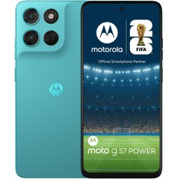 Telefon mobil Motorola G57 Power, Dual SIM, 256GB, 12GB RAM, 5G, Pantone, Albastru teal