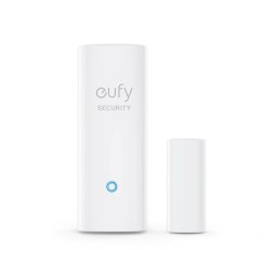 Senzor pentru usa/geam Eufy T89000D4, Wireless, 150 m, IP65, Alb