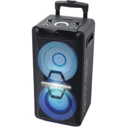 Boxa Portabila Muse M-1920 DJ, 300W, Bluetooth, CD, USB, Microfon inclus, Negru