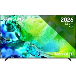 Televizor Samsung MiniLED Neo QLED 65QN80H, 163 cm, Smart, 4K Ultra HD, 144 Hz, Clasa E (Model 2026), Negru