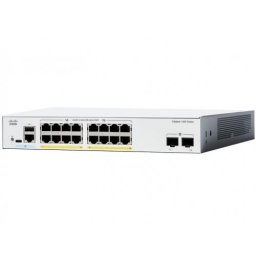 Switch Cisco Catalyst 1300-16T-2G, Management, 16 Porturi Gigabit Ethernet, 2 porturi Uplink SFP