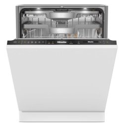 Masina de spalat vase incorporabila Miele G 7790 SCVi K2O, 14 seturi, AutoDos cu PowerDisk, Miele@home, AutoOpen, Clasa A, 60 cm, Negru