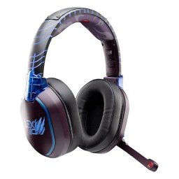 Casti Gaming LEXIP x Tsume MADARA, Wireless/Cu Fir, Bluetooth 5.1 + USB‑C, 50 mm, Naruto Shippuden