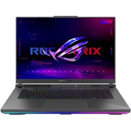 Laptop Asus ROG Strix G16, 16 Inch FHD+, AMD Ryzen 9 8940HX, 32GB RAM, 1TB SSD, RTX 5080, Fara sistem de operare, Gri