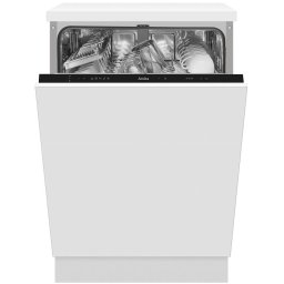 Masina de spalat vase incorporabila Amica DIM61E5qN,12 seturi, uscare cu aer cald, incarcare pe jumatate, 5 programe, 60 cm, Alb
