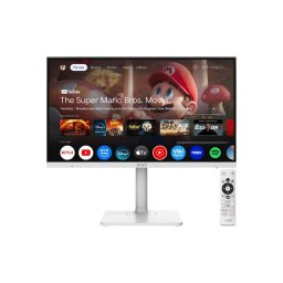 Monitor LED Modern MD272UPSW, 27inch, UHD (4K), 3840 × 2160 pixeli, Plat, 4ms, 60Hz, DisplayPort, HDMI, USB Type-C, Alb