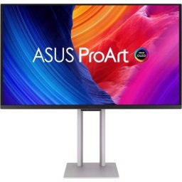 Monitor Asus PA27UCDMR, 27inch, OLED, 3840 × 2160 pixeli (4K Ultra HD), 240Hz, 0.1ms, DisplayPort, HDMI, USB, HUB USB-C, Argintiu
