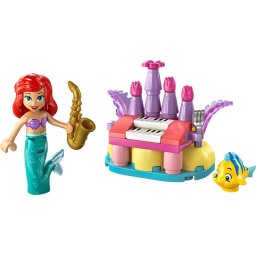 Set de constructie Disney 30720 P Distractie muzicala cu Flounder de ziua de nastere a lui Ariel, 39 piese, Varsta 5+ ani, Multicolor