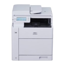 Multifunctional Laser color OKI MC554dn, A4, imprimare, scanare, copiere, fax, DADF (single-pass), 32ppm printing, scanare/copiere fata-verso automate, 512 MB, USB, Retea, Touch Display 4.3", Alb-Negru