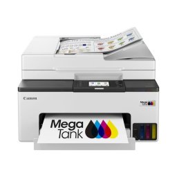 Imprimanta multifunctionala Canon Maxify GX2041, 4 in 1, Jet de cerneala, Color, A4, Alb