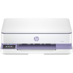 Imprimanta multifunctionala Inkjet HP Envy 6110e (714J3B), All-in-One, A4, Color si monocrom, Wi-Fi, USB 2.0, Alb-Violet