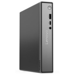 Sistem desktop, Mini PC Lenovo ThinkCentre Neo 55q Gen 6, Procesor AMD Ryzen 5 220, RAM 16GB, SSD 1TB, AMD Radeon 740M Graphics, Windows 11 Pro, Gri