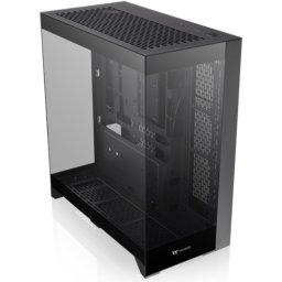 Carcasa PC Thermaltake CTE E550 TG, Full Tower, Fara sursa, 8 ventilatoare compatibile, Negru