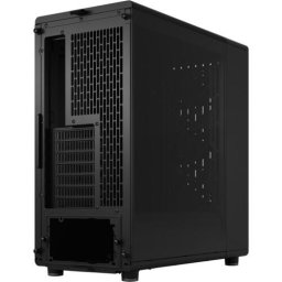 Carcasa PC Fractal Design North Momentum Edition, Middle Tower, Fara sursa, Sticla temperata, 6 ventilatoare compatibile, 3 incluse, Negru