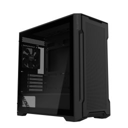 Carcasa PC Gigabyte C102, Mid Tower, Sticla securizata, USB 3.0, Negru