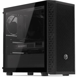 Carcasa PC Endorfy Signum M30 Air EY2A019, Mini Tower, sticla temperata, USB, Negru