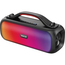 Boxa portabila Sencor SSS 3100, 60W, LED, panel, Neagra