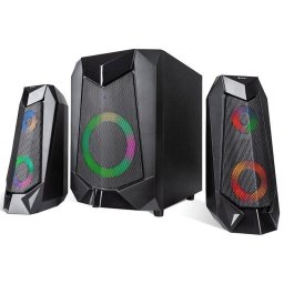 Boxa portabila Tracer 2.1 Hi-Cube, RGB, Bluetooth, 20W, Negru