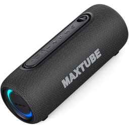 Boxa Portabila Tracer Maxtube TWS, Bluetooth 5.3, LED, 20W, IPX6, Negru