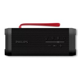 Boxa portabila Philips TAS2000B/00, 10W, Bass+, Bluetooth 5.4, TWS, Auracast, USB, LED RGB light, IPX5, Autonomie 20h, Negru