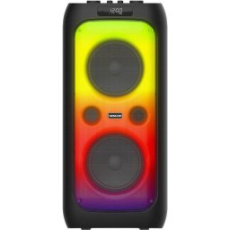 Boxa portabila Sencor Partycon WAVE Power 100W, IPX4, TWS, LED, Negru