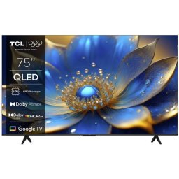 Televizor QLED TCL 190 cm (75") 75P71K, Ultra HD 4K, Smart TV, WiFi, CI, Negru