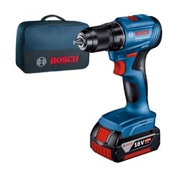 Bosch - GSR 185-LI - Masina de gaurit si insurubat cu 1 acumulator si incarcator, Li-Ion, 18 V, 4 Ah, 50 Nm, geanta textila