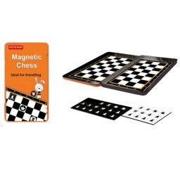 Joc de Societate Magnetic Sah Compact pentru Calatorii
