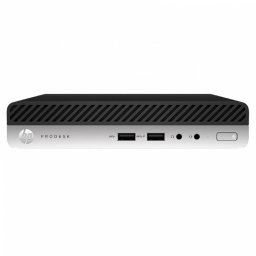 Unitate PC Refurbished HP ProDesk 400 G5 Mini PC, Intel Core I5-8500T, 8 GB RAM, 256 GB SSD NVME Nou, Windows 11 Pro, Stare Foarte Buna