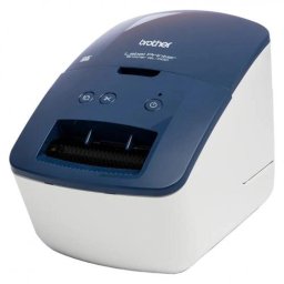 Imprimantă termică pentru etichete BROTHER QL600BXX1, Monocrom, 300 dpi, Alb